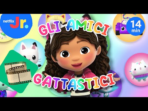 Gli a-mici di…Gabby 🐱 La casa delle bambole di Gabby | Netflix Junior Italia