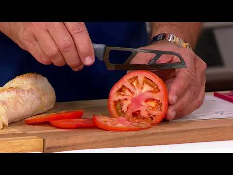 Cooking Light 2-Piece Straight & Serrated Santoku Knives on QVC