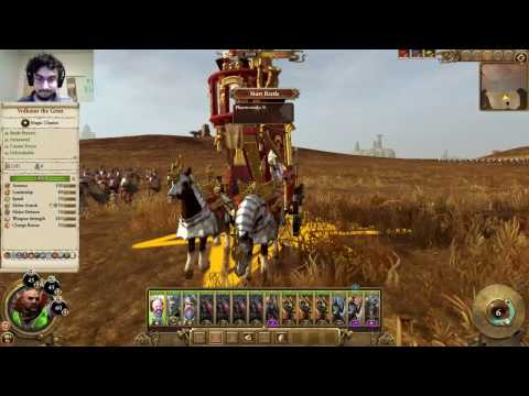 Volkmar's Chariot Vs Kholek and his Spawn! Total War: Warhammer Live Multiplayer Ranked Battle!