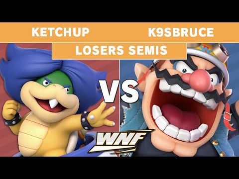 WNF 4.2 - Ketchup (Bowser Jr) vs K9sbruce (Wario) Losers Semi Final - Smash Ultimate