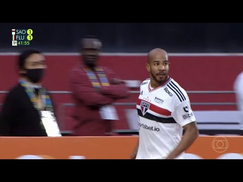 Gol de Patrick - São Paulo 2x2 Fluminense - Brasileirão Série A 2022 - TV Globo RJ