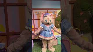 【香港ディズニー】リーナベル グリーティング💗LinaBell Character Greeting at Hong Kong Disneyland 🩷　#Shorts  #香港ディズニーランド