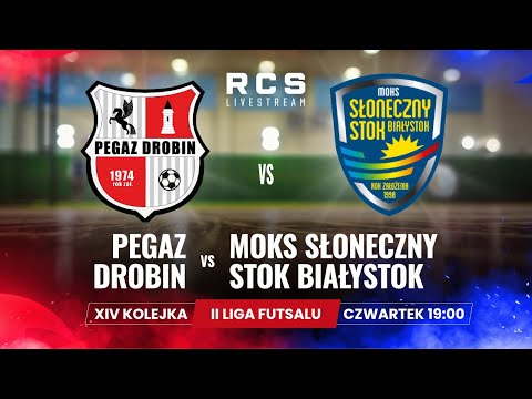 II LIGA FUTSALU🔴: PEGAZ DROBIN vs MOKS SŁONECZNY STOK BIAŁYSTOK | FUTSAL | 14. KOLEJKA
