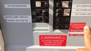 Solar Installation Labeling Requirements for Permit Inspection. DIY so