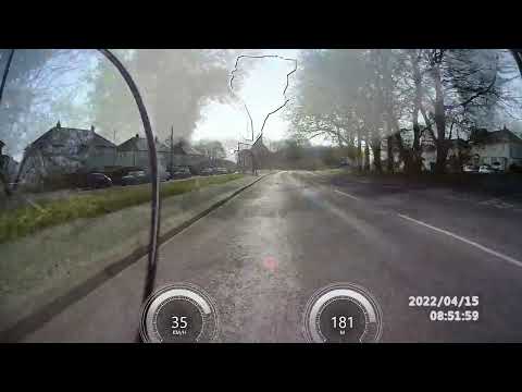 Road bike ride from Cookridge, Leeds.