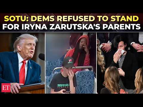 'How do you not stand?': Trump torches Dems for refusing to stand in honor of Iryna Zarutska at SOTU