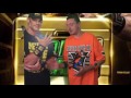 John Cena in studio John Cena in studio