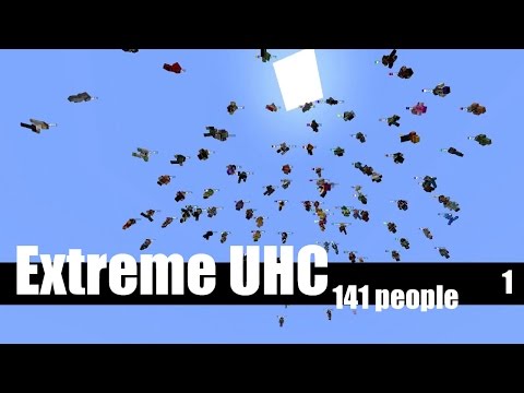 Extreme UHC: 141 People - Spectator mode commentary - 01