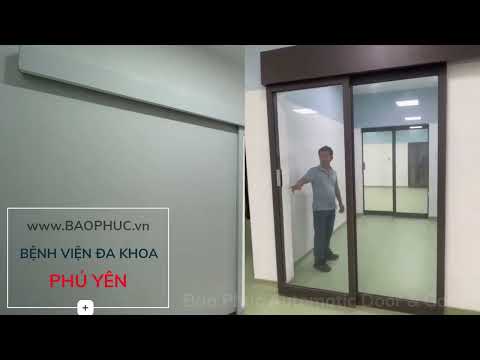 Hoàn thành hệ thống cửa cổng tự động cho bệnh viện đa khoa Phú Yên