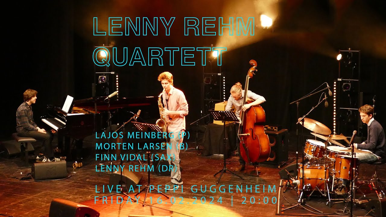 Peppi Guggenheim Berlin Live Concert: Lenny Rehm Quartett