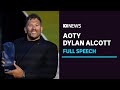 Dylan Alcott S Australian Of The Year Acceptance Speech In Full ABC News