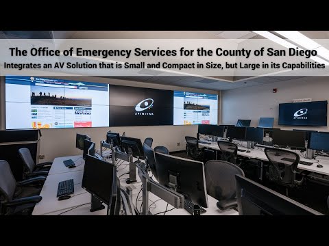 The Office of Emergency Services in the County of San Diego