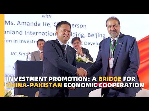 Investment promotion: A bridge for China-Pakistan economic cooperation