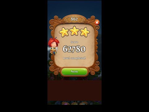 Blossom Blast Saga Level 862