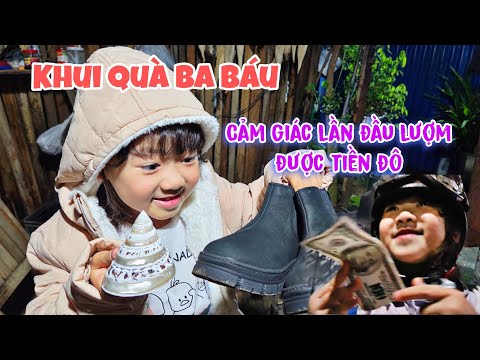 EXCITED THE FIRST TIME KAPY COLLECTED 100 DOLLARS / OPENED A GIFT FROM THE BA BAU FAMILY