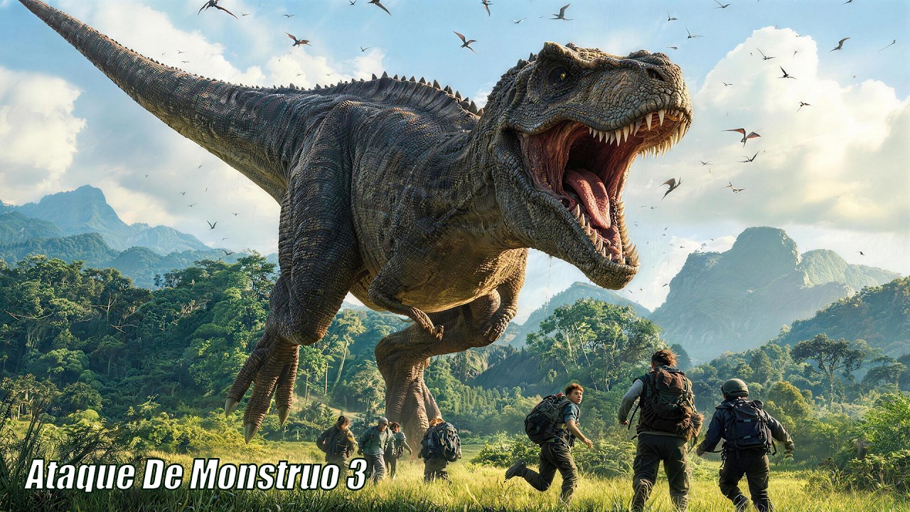 Ataque de Dinosaurios | Pelicula de Aventura | Completa en Español HD
