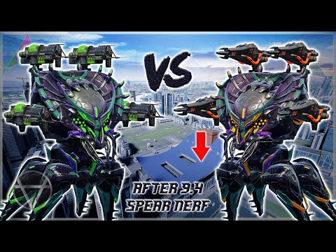 [WR] 🔥 Spear (9.4 Nerf) VS Magnum – Mk3 Comparison | War Robots