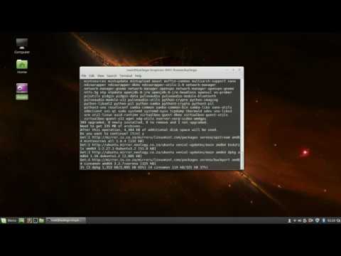 update and upgrade linux using terminal