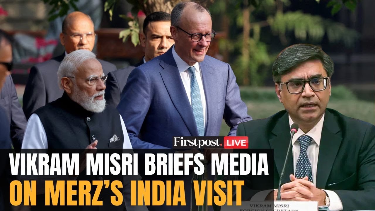 LIVE: Special Briefing On German Chancellor’s India Visit | Vikram Misri Addresses Media