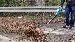 WOW hat der POWER! Akku Laubbläser Bosch (ALB 36 LI) mit 36V im TEST // Fazit nach 1 Jahr!