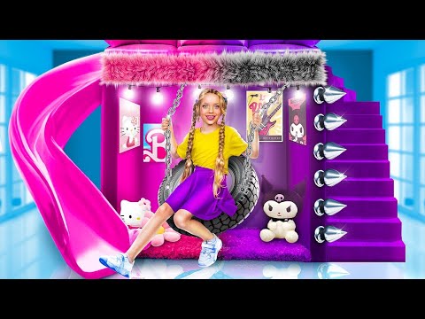 Gute Mom vs Schlechte Mom! Wir Haben ein Etagenbett mit Gadgets und Hacks Gebaut