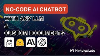 Custom AI Chatbot for Websites using any LLM  | No-Code | Open-Source