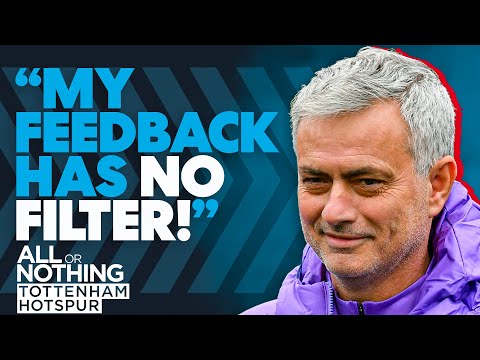 Mourinho Takes His First Spurs Training Session! | All or Nothing: Tottenham Hotspur