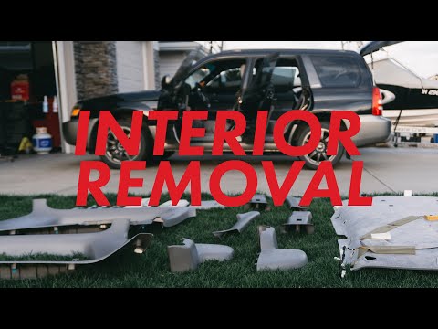 Remove Subaru Forester Headliner and Trim Easily!