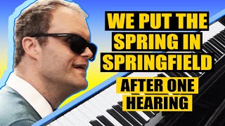 After ONE Hearing, Musical Genius Derek Paravicini Puts the Spring in Springfield!