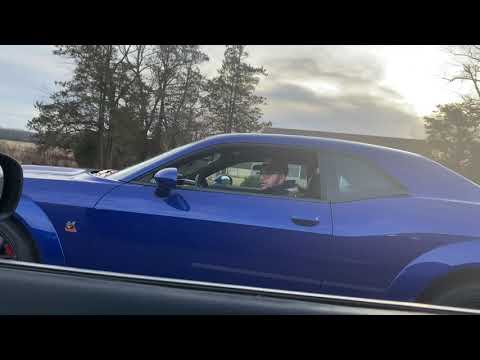 Challenger Scatpack Widebody VS Charger Hellcat