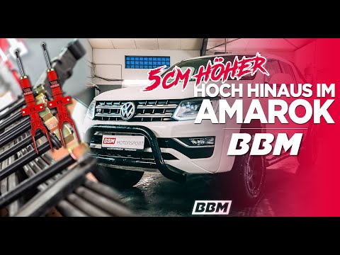 Hoch hinaus mit dem VW Amarok V6 | Pedders Suspension | by BBM Motorsport