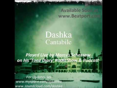 Dashka - 'Cantabile' Live on Marcus Schossow's 'Tone Diary'