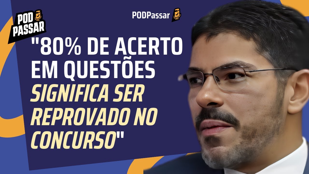 Como sair do "platô" dos 80% de acertos de questões e ser aprovado em concurso? (Gerson Aragão)
