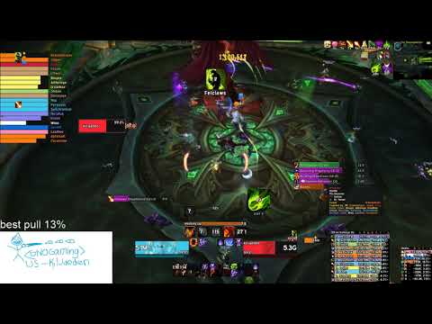 DNOgaming vs Mythic Kil'jaeden US 14th Fire Mage PoV