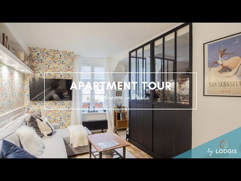 Apartment Tour // Furnished  35m2 in Paris – Ref : 20619785