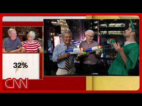 Andy & Anderson quiz Andy's parents about American statistics—it gets awkward