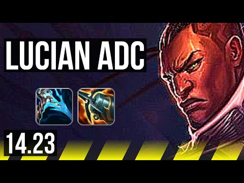 LUCIAN & Poppy vs EZREAL & Maokai (ADC) | 65% winrate | KR Challenger | 14.23