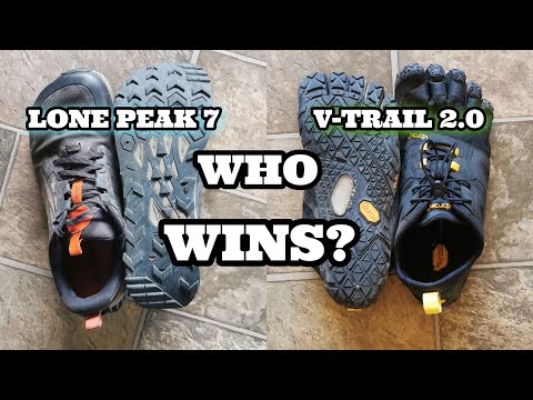 Altra Lone Peak 7 VS Vibram V Trail 2.0