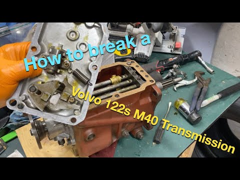 Breaking the Volvo M40 Transmission. Do as I say, not as I do, or say.