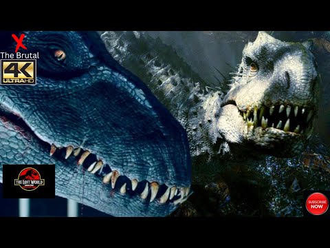 Jurassic World: Fallen Kingdom (2018)  Helicopter crash and Pteranodon escape Scene in 4K HDR