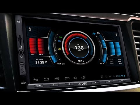 НОВЫЙ АВТОЗВУК ИЗ КИТАЯ ЛУЧШАЯ 2DIN МАГНИТОЛА НА ANDROID ATOTO A6