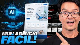 COMO MONTAR UMA AGÊNCIA DE SITES COM IA E COBRAR R$3.000 POR PROJETO