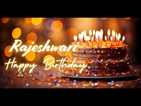 Rajeshwari Happy Birthday | Birthday Songs with name | Birthday Reel | Janmdin | #Ad4beloved