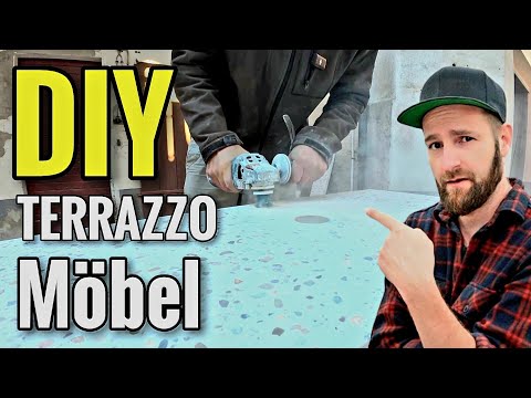 Mein Plan: Badezimmermöbel aus Terrazzo-Beton selber bauen! 
