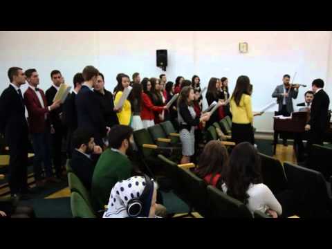 Corul Amicus Sibiu - Stam impreuna azi in mana Sa