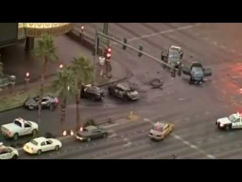 Three Dead In Las Vegas Strip Shooting Crash