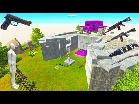 CAN I FIND THE PRISONERS IN THIS MASSIVE FORTRESS FULL WITH DINOSAURS?Animal Revolt Battle Simulator