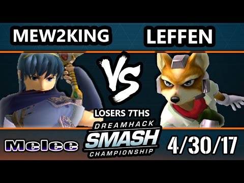 DHA 2017 SSBM - FOX MVG | Mew2King (Marth) Vs. TSM RB | Leffen (Fox) Smash Melee Losers 7ths