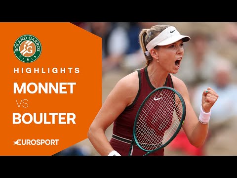 Carole Monnet vs Katie Boulter | Round 1 | French Open 2025 Highlights 🇫🇷