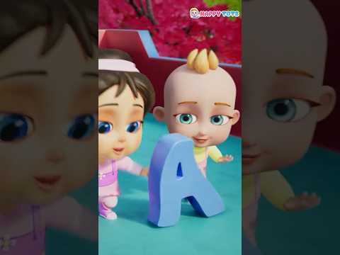 ABC Phonics Song | Nursery Rhymes & Kids Songs | Happy Tots #babysongs #toddlersongs